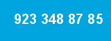 923 348 87 85 923 348 87 85